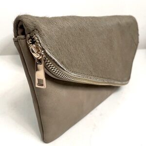 SOLE SOCIETY Tami Fur Clutch NWOT